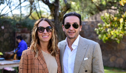 Mayte Álvarez y Patricio Quijano.