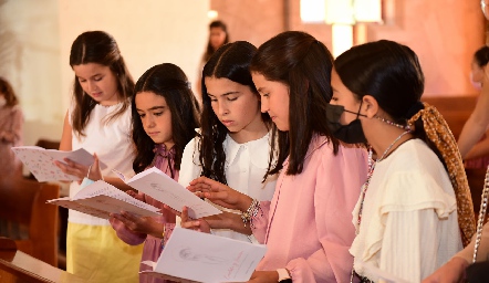 Primera Comunión de Carlota y Xaviera Lebrija.