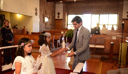 Primera Comunión de Carlota y Xaviera Lebrija.