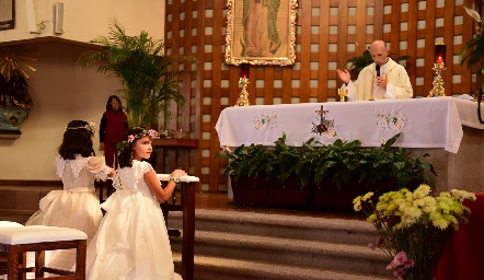 Primera Comunión de Carlota y Xaviera Lebrija.
