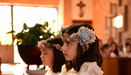 Primera Comunión de Carlota y Xaviera Lebrija.