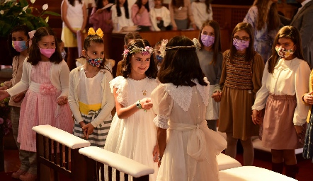 Primera Comunión de Carlota y Xaviera Lebrija.