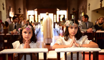 Primera Comunión de Carlota y Xaviera Lebrija.