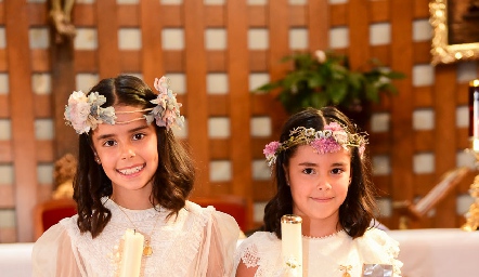 Primera Comunión de Carlota y Xaviera Lebrija.