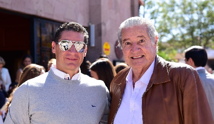 Amadeo Calzada y Rafael Lebrija.