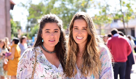 Sofía López y Ana Paula López.