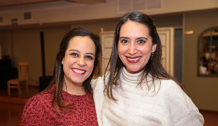  Ana Isa Torres y Jacqueline Villalba.