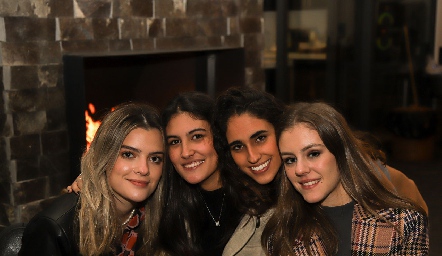  María Inés Macías, Natalia Gárate, Javiera Gómez y Paulina Mebius.