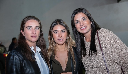 Paola Musa, Mayra Díaz de León y Carla Moreno.