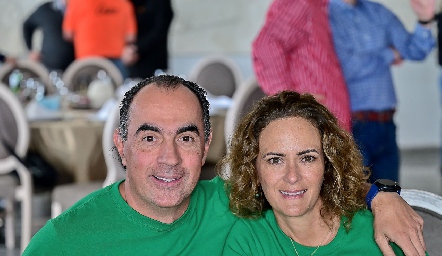  Fernando López y Daniela Coulon.