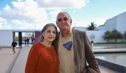 Susana Gaviño y Luis Felipe Mendizábal.