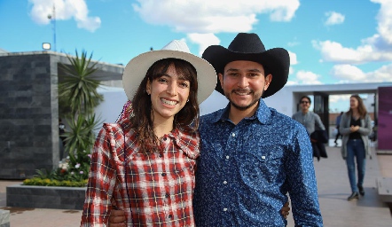 Daniela Yáñez y Héctor Villalobos.
