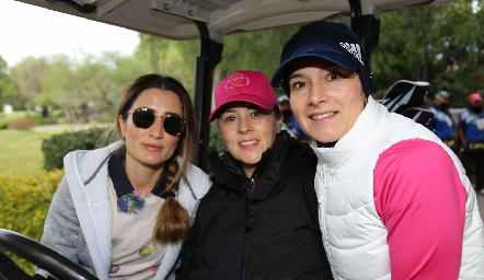  Lourdes Orozco, Isabela Morales y Erika Von Der Meden.