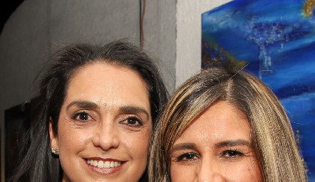 Maricel Gutiérrez y Claudia García.