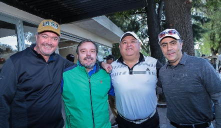  Juan Hernández, Héctor Morales, Paco Armendáriz y Alejandro Anaya.