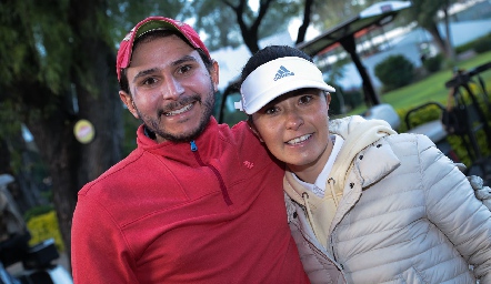  Héctor Villalobos y Mariana Cuesta.