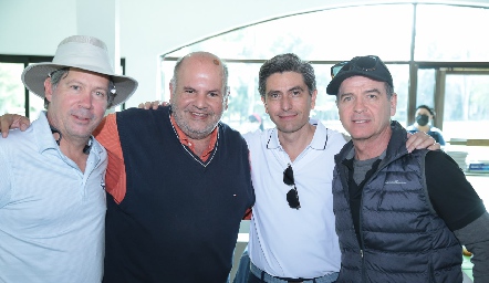  Oscar Mendizábal, Elías Navarro, Fernando Mendizábal y Sergio Mendizábal.