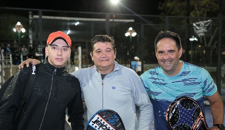  Chema Zulaica, Moisés García y Jorge Arredondo.