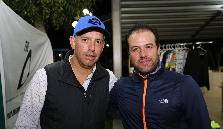  Miguel Apesteguia y Javier Suarez.