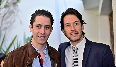  Rafael Silva y Mauricio Dibildox.