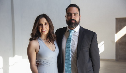  Delia López y Juan Pablo Delgado.