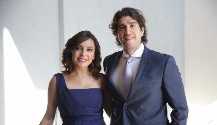  Nadia Méndez y Federico de la Colina.