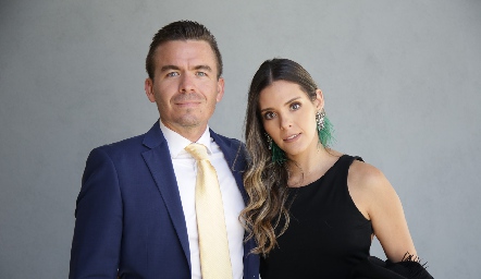  Jaime Valdés y Adriana Aguilar.