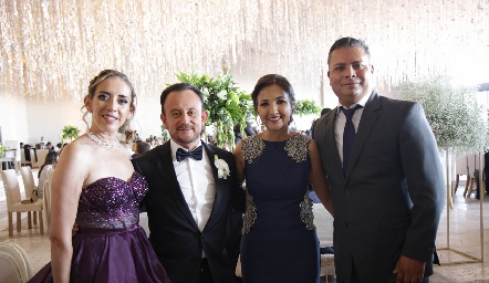 Boda de Jaime Borjas y Zaira Herbert.