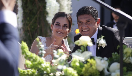  Zaira Herbert y Jaime Borjas.
