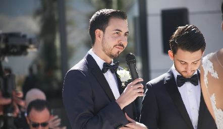 Boda de Jaime Borjas y Zaira Herbert.