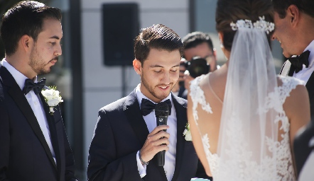 Boda de Jaime Borjas y Zaira Herbert.