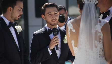 Boda de Jaime Borjas y Zaira Herbert.