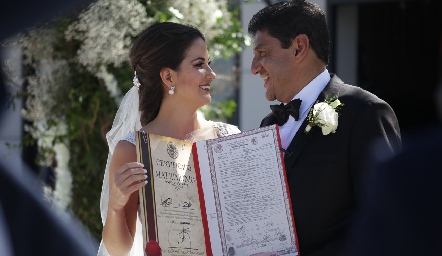  Zaira Herbert y Jaime Rojas.