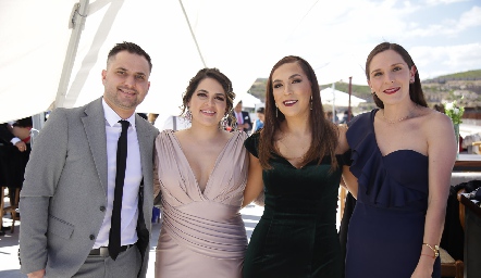 Timo, Ximena, Alexa y Rocío.