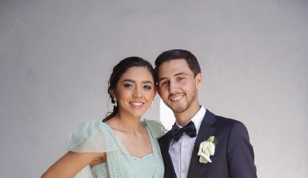  Daniela Ramírez y Santiago Hervert.