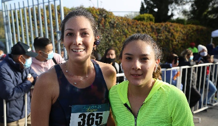  Mariel Martínez y Úrsula Contreras.