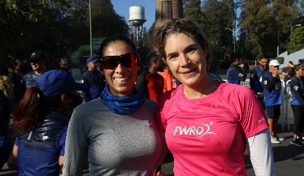  Rita Salinas y Lorena Ibarra.