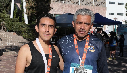  Diego Abraham y Jesús Flores.