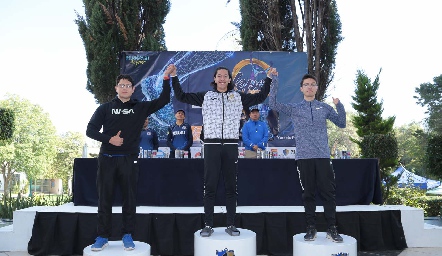  Miguel Benavente, Rodrigo Fernández y Abed Eduardo Garcia.