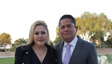  Laura Cervantes y Héctor Rueda.
