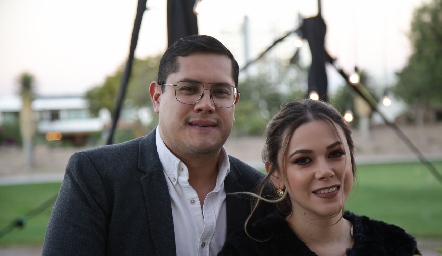  Héctor Zavala y Clarissa Zárate.