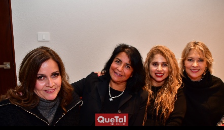 Lorena Hermosillo, Maru Silos, Verónica Palafox y Elsy Guerra.