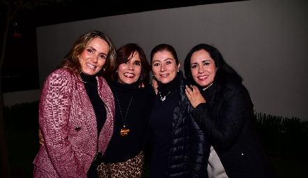 Aracely Cano, Lucero Motilla, Cristina Pérez y Alma Rosa Méndez.