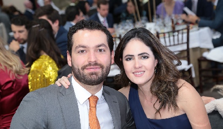  Carlos González y Paulina Aldrett.