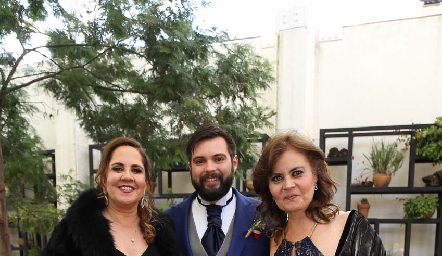  Gabriela Payan, Arturo Zapata y Lupita Hermosillo.