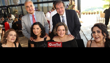  Juan Manuel Rocha, Enrique Michel, Claudia Serment, Martha Carrillo, Mónica Ramírez y Ana Fonte.