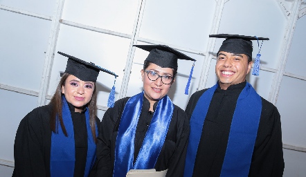  Evelyn Cardona, Careime Carrillo y Paulo Alfredo Castillo.