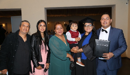 Juan Carlos Meléndez, Tamara Meléndez, Judith Cacho, José María Salazar, Deysi Guadalupe Meléndez y Jaime Salazar.