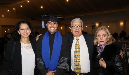  Verónica Abril, Alfredo Castillo, Rubén Darío Gómez y Flor Isela Martínez.