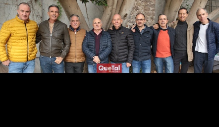  Rodrigo Hernández, Oscar Hernández, Felipe Palau, Tomás Alcalde, José Zendejas, Javier Abud, Gerardo Valle, Arturo González y Marcelo Abaroa.